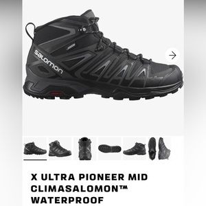 Salomon X Ultra Pioneer hiking boot. Men’s. Size 11. Waterproof.